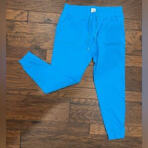 Zyia XL Electric Blue Unwind Joggers EUC/like new (SF/PF home) *not restocking*